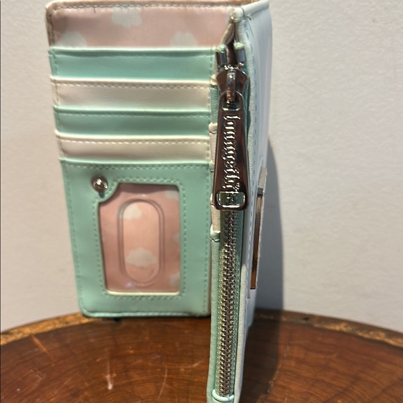 Hello Kitty ♥️ Pusheen loungefly Wallet Kawaii Sanrio zipper cards pocket - Picture 7 of 8